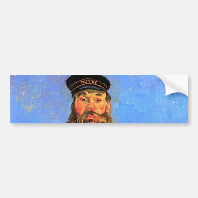 Autocollant De Voiture Van Gogh, Portrait du facteur Joseph Roulin (Devant)