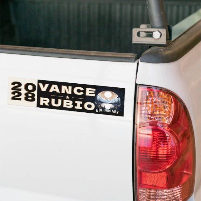 Autocollant De Voiture Vance Rubio 2028 (Sur camion)