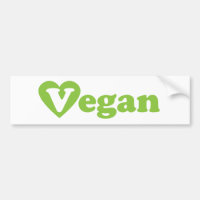 Vegan Texte Coeur vert