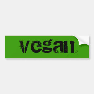 Autocollant De Voiture Végétalien