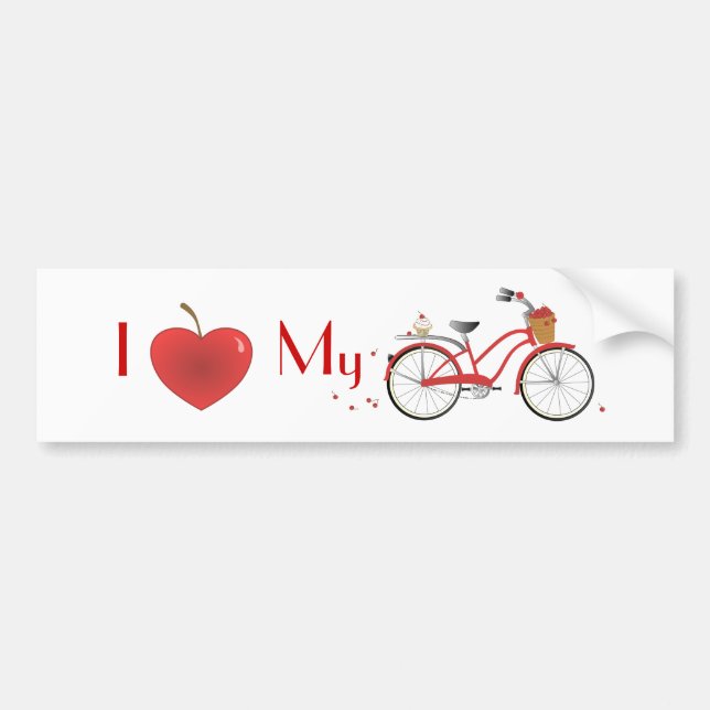 Autocollant De Voiture Vélo de Heitre (Devant)