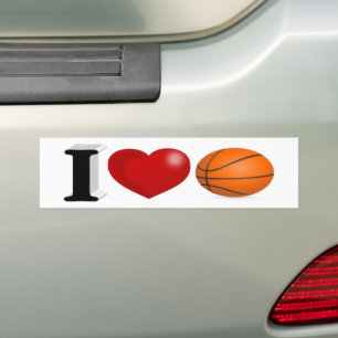 Autocollant De Voiture Ventilateur de basket-ball