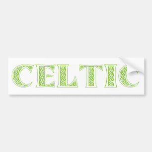 Autocollant De Voiture Vert celtique