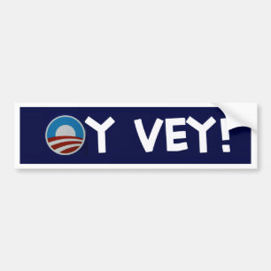 Autocollant De Voiture vey oy d'obama