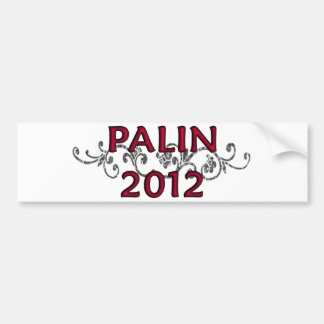 Autocollant De Voiture Vigne 2012 de Palin Bumpersticker