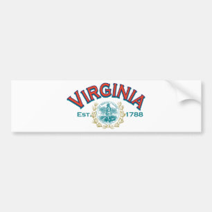 Autocollant De Voiture Virginie