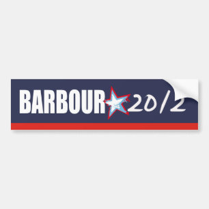 Autocollant De Voiture Vitesse d'élection de HALEY BARBOUR