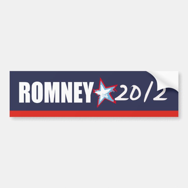 Autocollant De Voiture Vitesse d'élection de MITT ROMNEY (Devant)