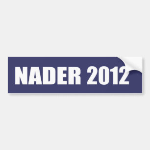 Autocollant De Voiture Vitesse d'élection de RALPH NADER