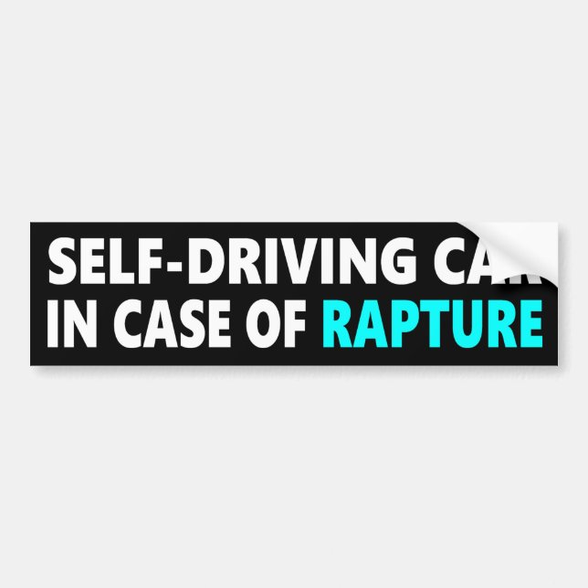 Autocollant De Voiture Voiture Autonome En Coque De Rapture (Devant)