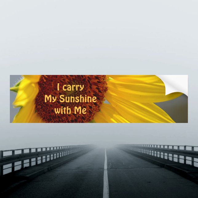Autocollant De Voiture Voiture de tournesol (Créateur téléchargé)