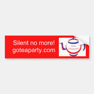 Autocollant De Voiture Vont le thé ! Adhésif pour pare-chocs