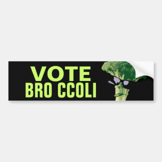 Autocollant De Voiture Vote Bro Ccoli