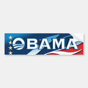 Autocollant De Voiture Vote OBAMA 2012 adhésifs pour pare-chocs