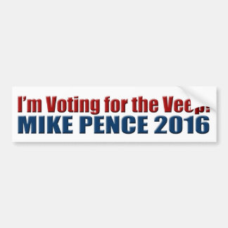 Autocollant De Voiture Vote pour le vice-président ! Penny 2016 de Mike