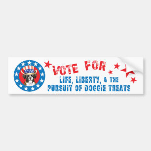 Autocollant De Voiture Voter pour Boxer