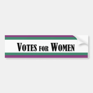 Autocollant De Voiture Votes de suffragette pour l'adhésif pour