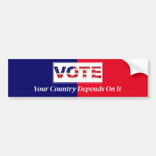 Autocollant De Voiture Votez Votre Pays En Dépendance