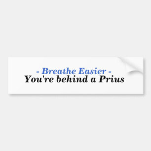 Autocollant De Voiture Vous êtes derrière un Prius