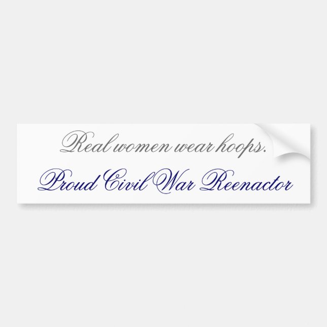 Autocollant De Voiture Vrai bumpersticker de cercles de vêtements pour (Devant)