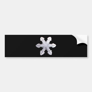 Autocollant De Voiture Vraie image de flocon de neige