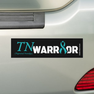 AUTOCOLLANT DE VOITURE WARRIOR...TN