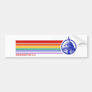 Autocollant De Voiture Washington DC