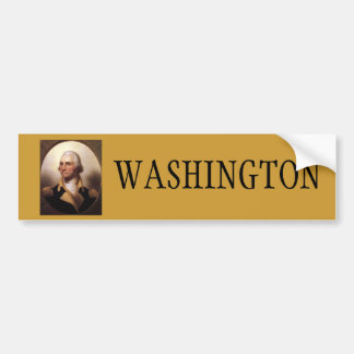 Autocollant De Voiture Washington pour le président