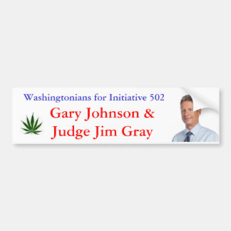 Autocollant De Voiture Washingtonians pour l'initiative 502