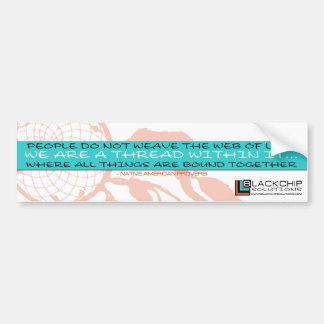 Autocollant De Voiture Web de BlackChip d'adhésif pour pare-chocs de la