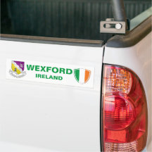 Wexford Ireland Crest et Irish Flag