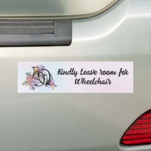 Autocollant De Voiture Wheelchair Handicap Bumper Sticker