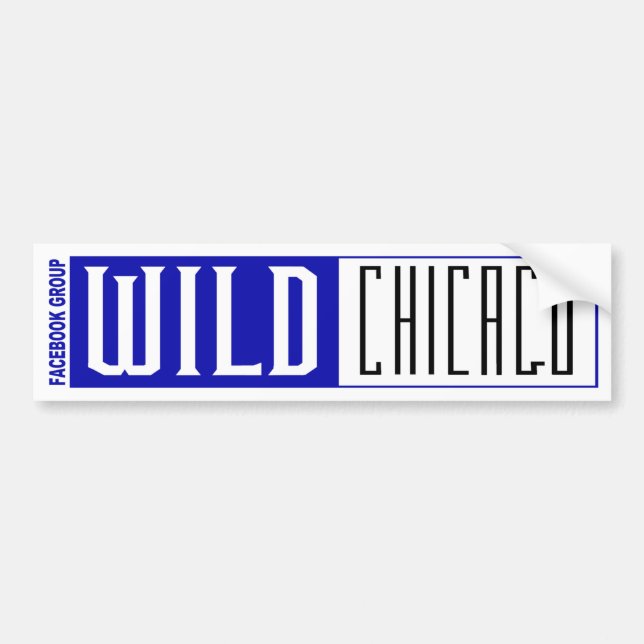 Autocollant De Voiture Wild Chicago TV (Devant)