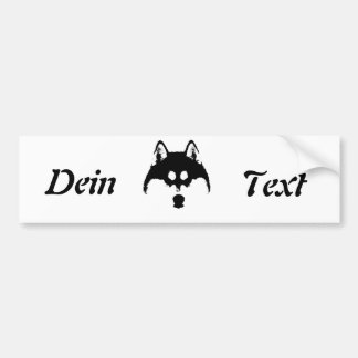 Autocollant De Voiture Wolf Hund