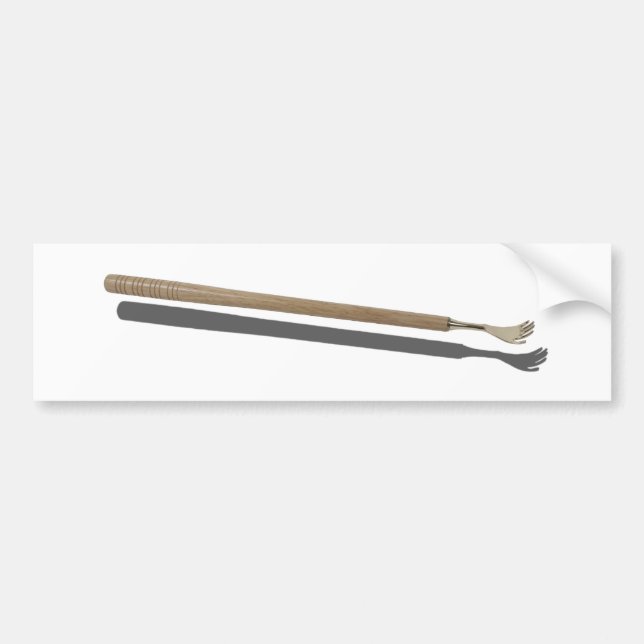 Autocollant De Voiture WoodenBackScratcher022111 (Devant)