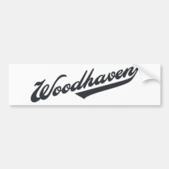 Autocollant De Voiture Woodhaven (Devant)
