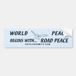 Autocollant De Voiture WORLDPEACEbegins