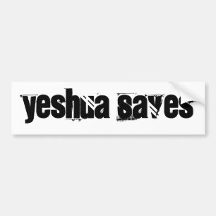 Autocollant De Voiture Yeshua Saves