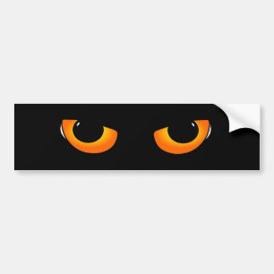 Autocollant De Voiture Yeux éffrayants
