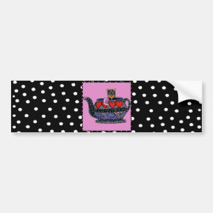 Autocollant De Voiture Yorkie Poo