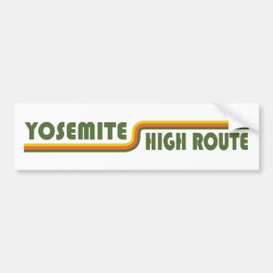 Autocollant De Voiture Yosemite High Route