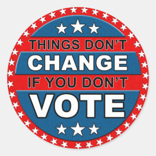 Autocollant de vote