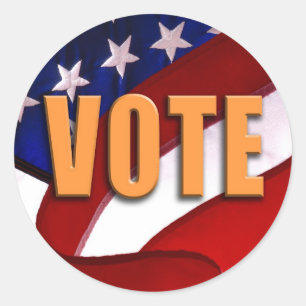 Autocollant de vote