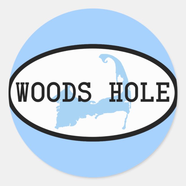 Autocollant de Woods Hole (Devant)