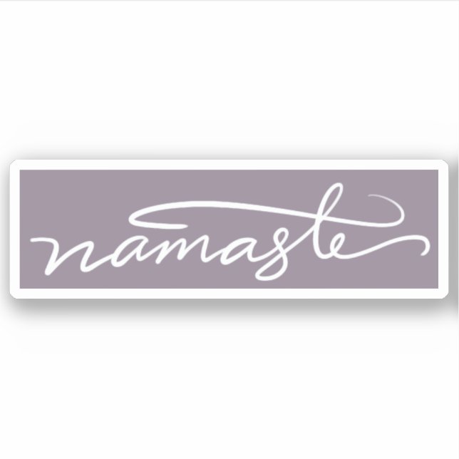 autocollant de yoga (Devant)