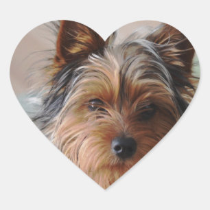 Autocollant de Yorkie Terrier