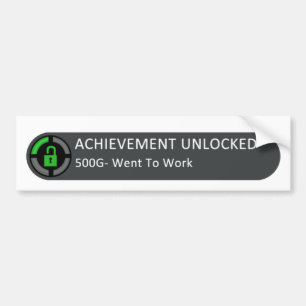 Autocollant débloqué par accomplissement