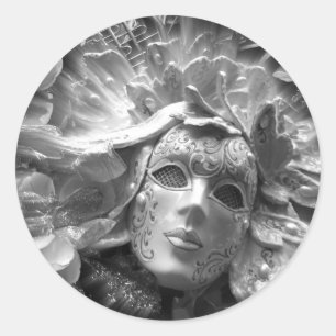Autocollant décoratif Masque de Théâtre Élégant