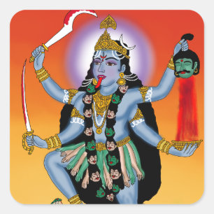 Autocollant Déesse Kali