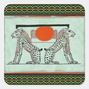 Autocollant des dieux égyptiens